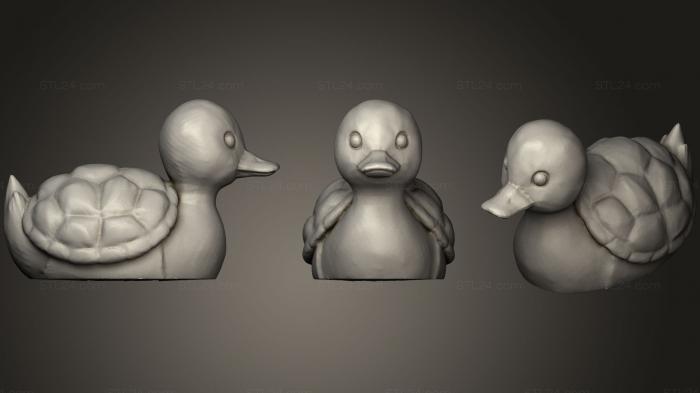 Toys (Turtle Duck, TOYS_0666) 3D models for cnc